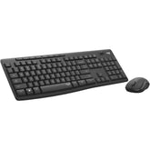 Logitech MK295 Silent Wireless Combo Keyboard & Mouse 2in1 (2.4GHz), Full Size Design Keyboard & Optical Mouse, SilentTouch Technology - For Windows (عربي) | MK295 Wireless Keyboard & Mouse |